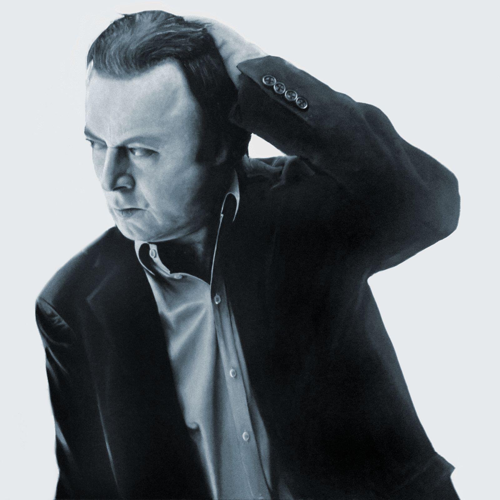 Christopher Hitchens  ^ 100x100 cm - Oil on panel ^ 2015 - for sale 1.600€