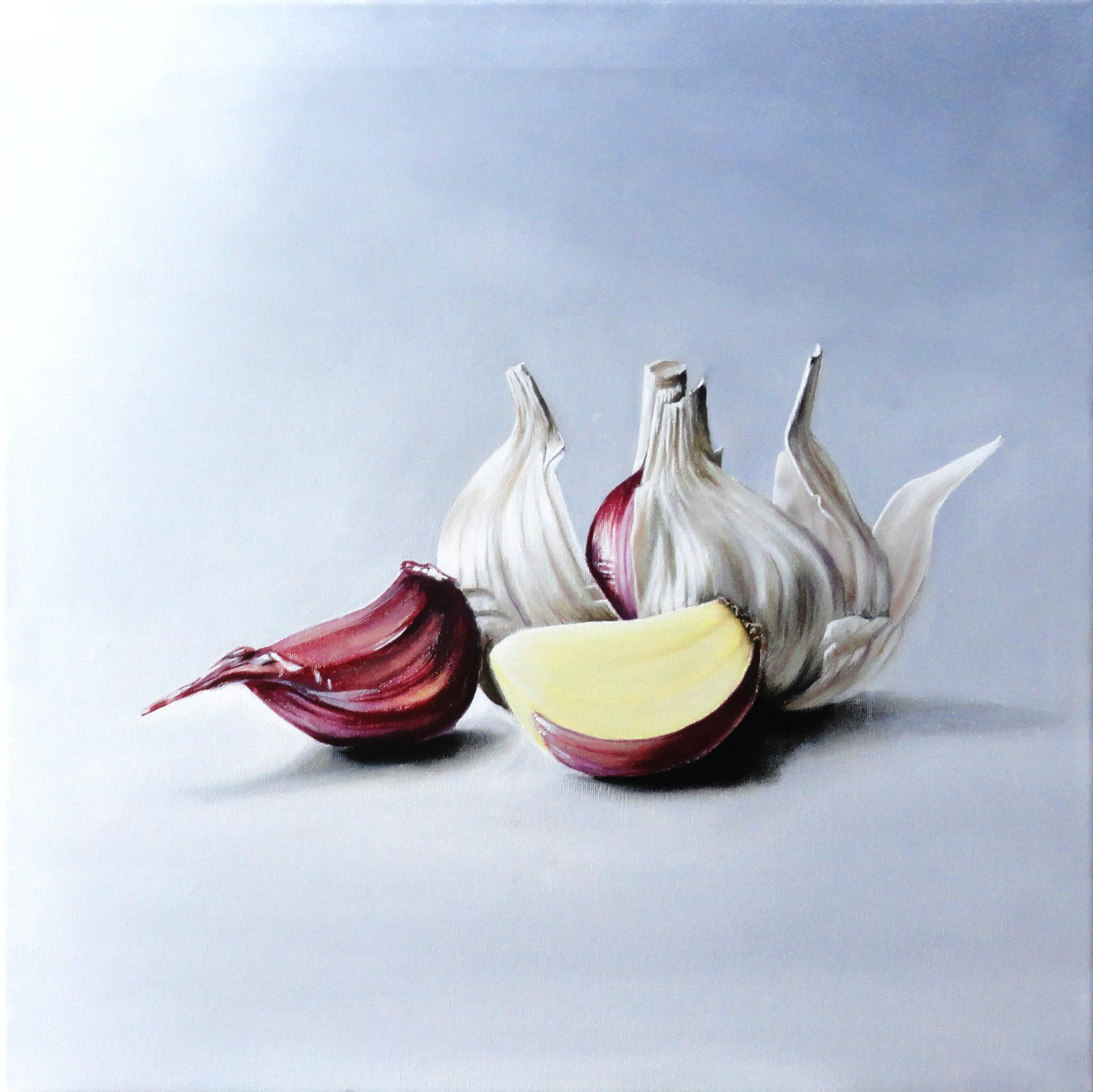 Garlic   ^ 90x90 cm - Oil on canvas ^ 2011 - in private collection